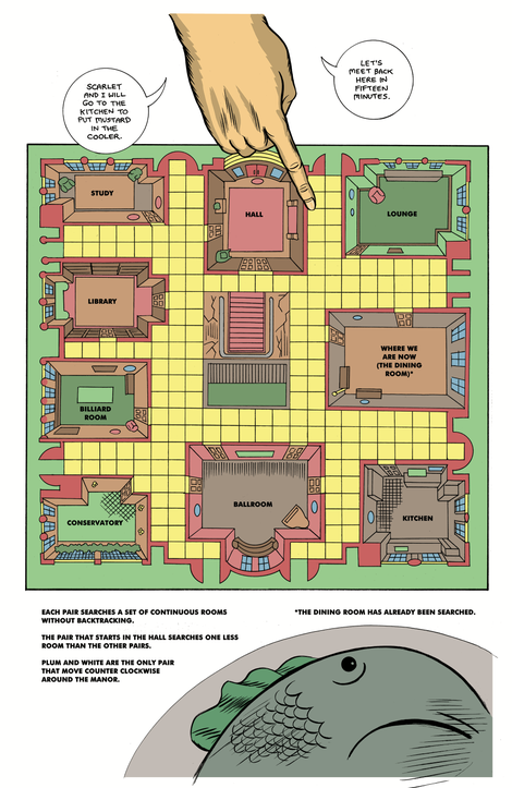 Illustration for article titled Clue: Candlestick turns a board game into comic book brilliance
